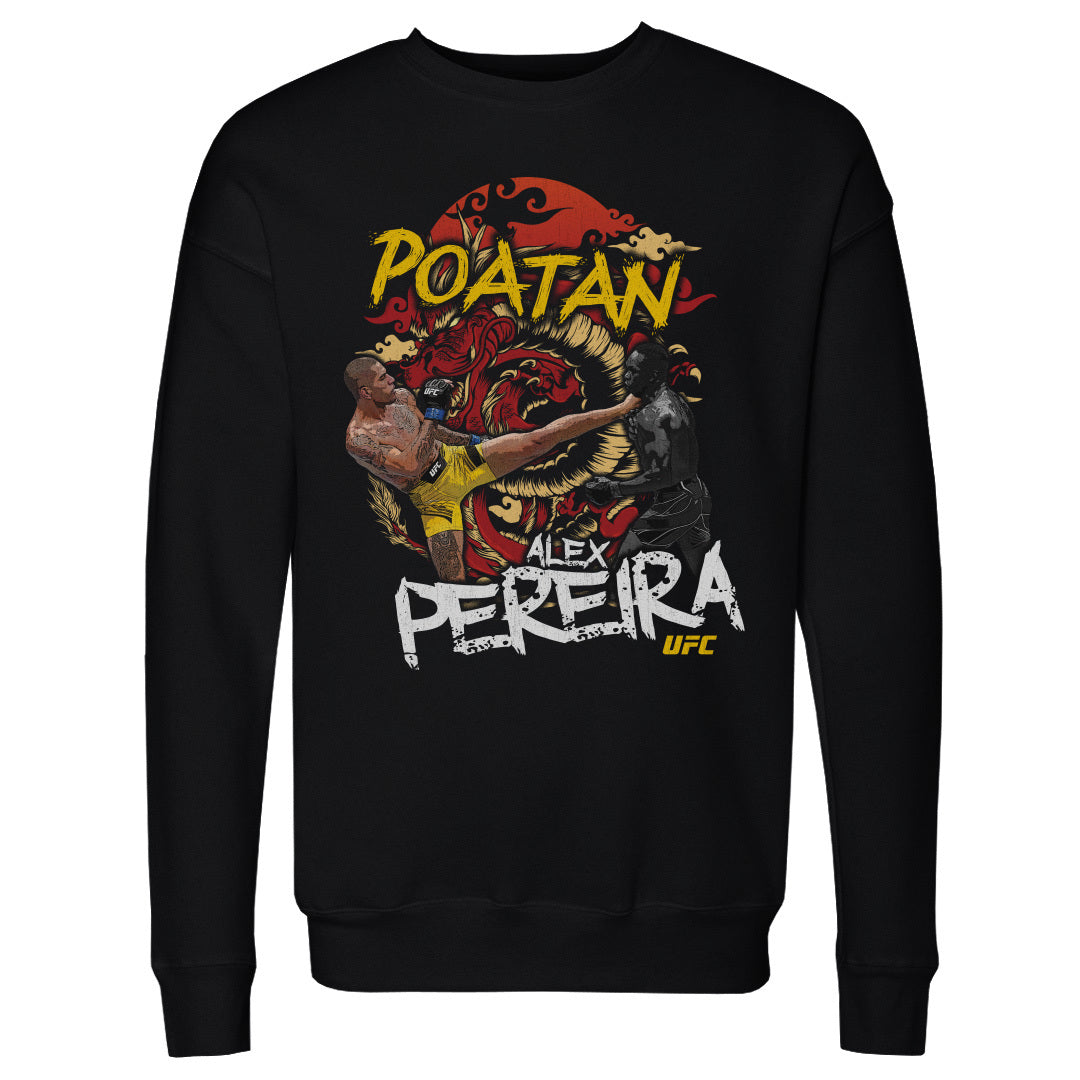 Alex Pereira Men's Crewneck Sweatshirt | 500 LEVEL