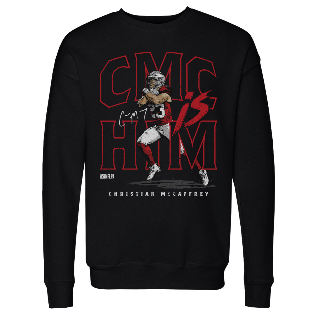 Christian McCaffrey Men's Crewneck Sweatshirt | 500 LEVEL