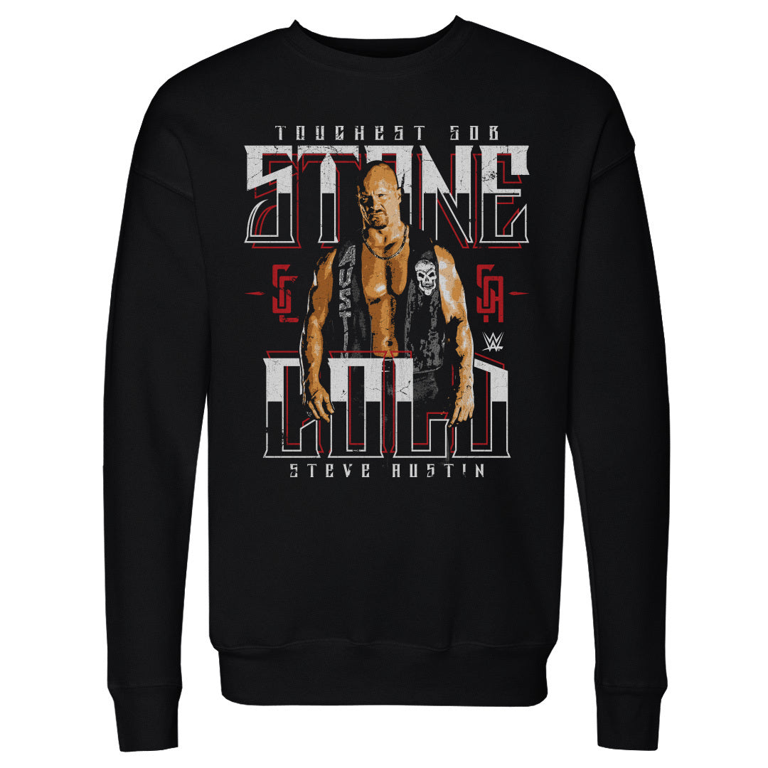 Stone Cold Steve Austin Men's Crewneck Sweatshirt | 500 LEVEL