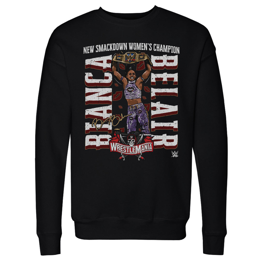 Bianca Belair Men's Crewneck Sweatshirt | 500 LEVEL