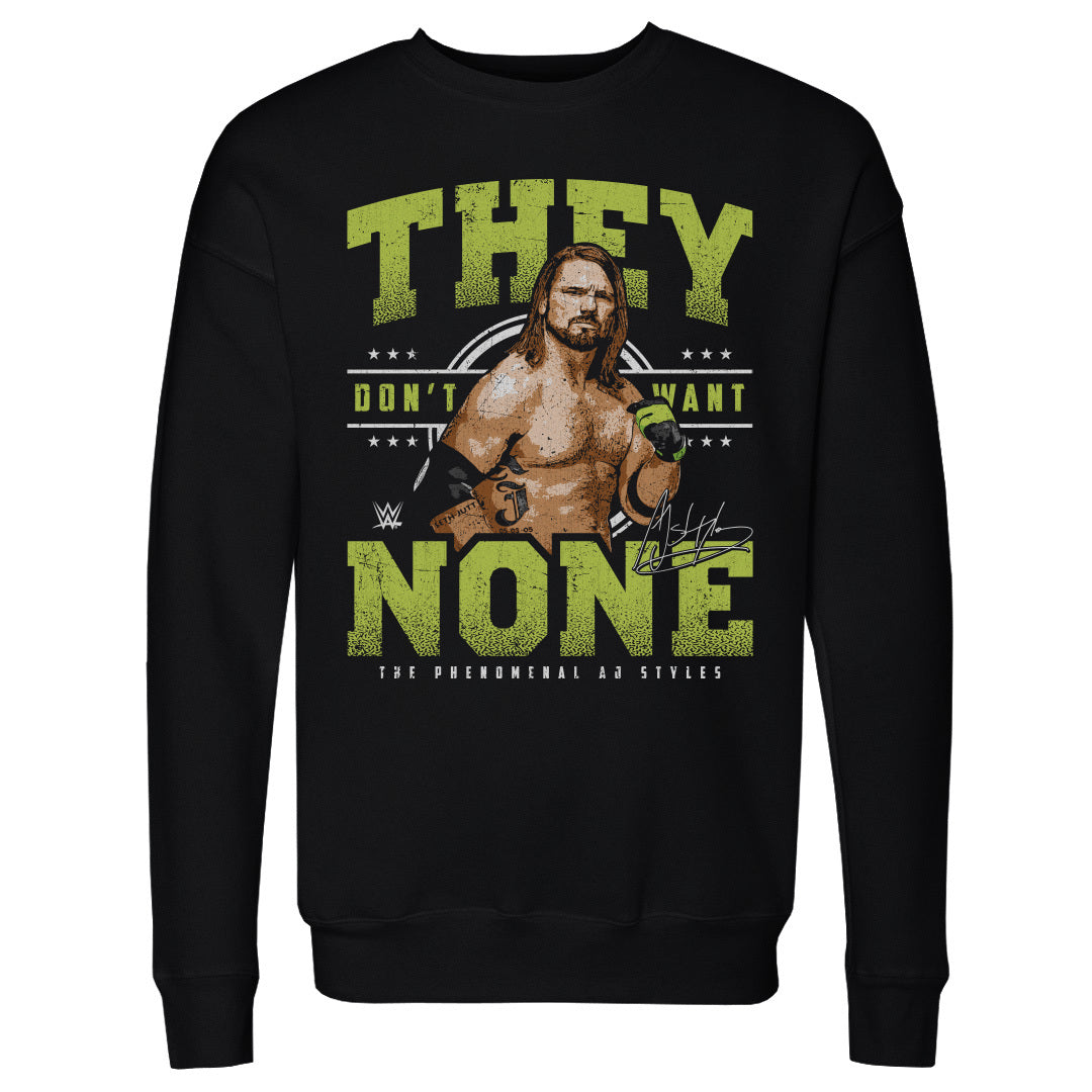 A.J. Styles Men's Crewneck Sweatshirt | 500 LEVEL