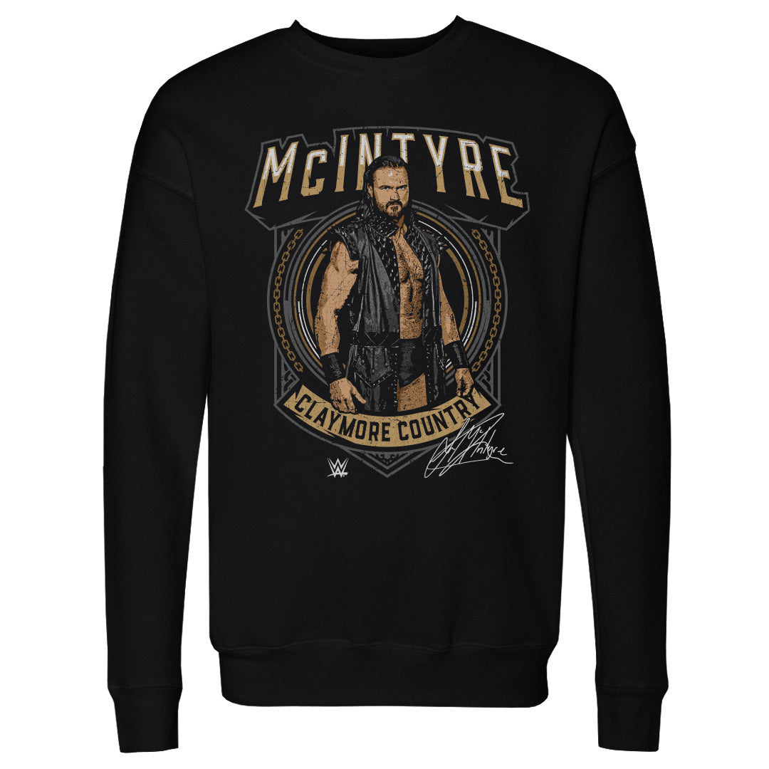 Drew McIntyre Men's Crewneck Sweatshirt | 500 LEVEL