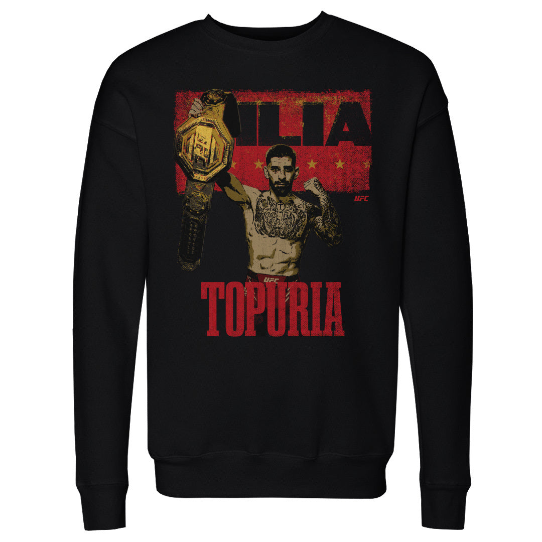 Ilia Topuria Men's Crewneck Sweatshirt | 500 LEVEL