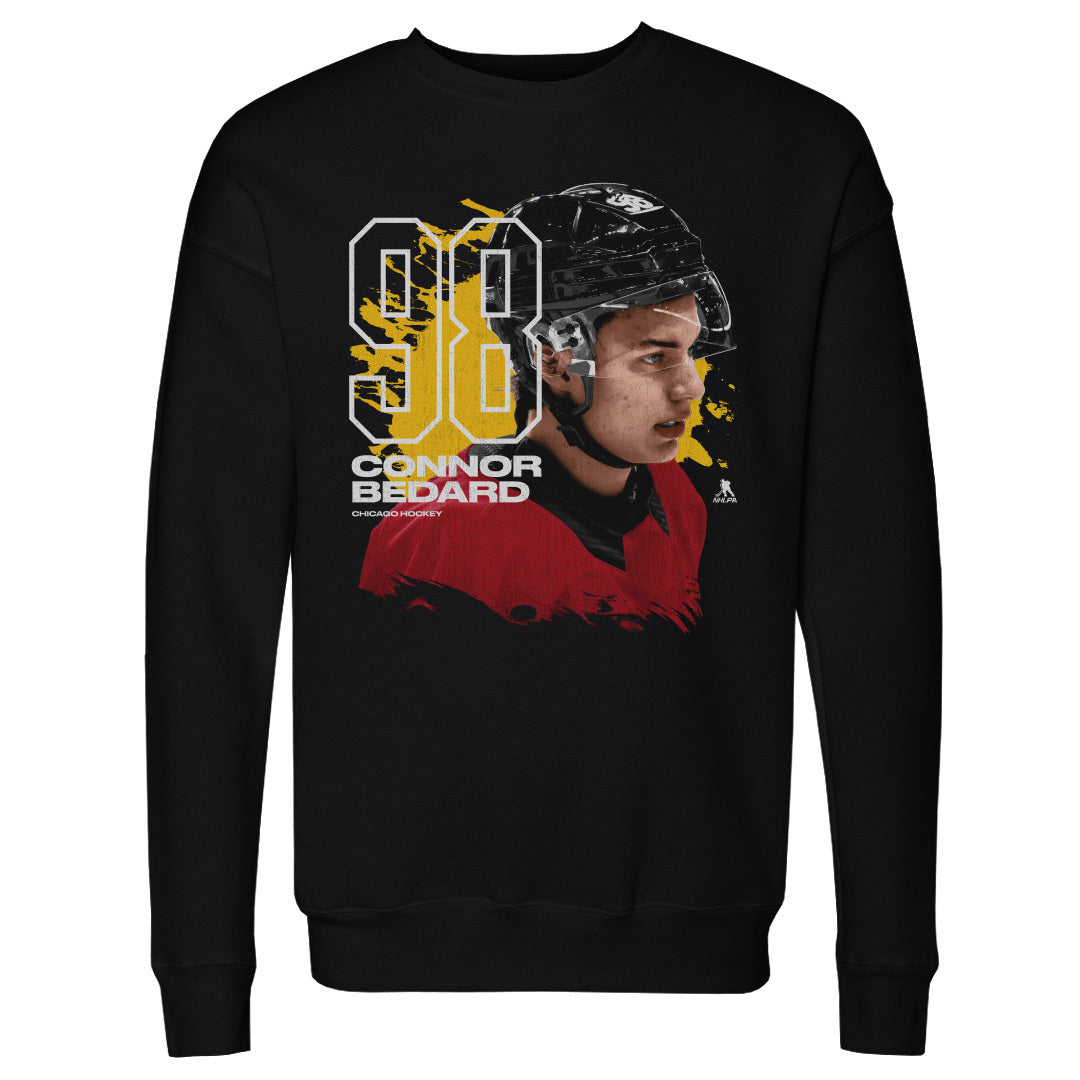 Connor Bedard Men's Crewneck Sweatshirt | 500 LEVEL