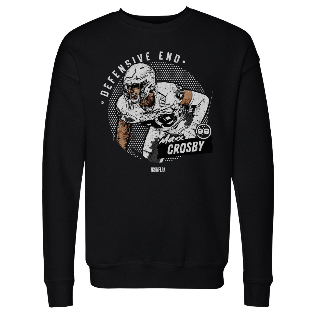 Maxx Crosby Men's Crewneck Sweatshirt | 500 LEVEL
