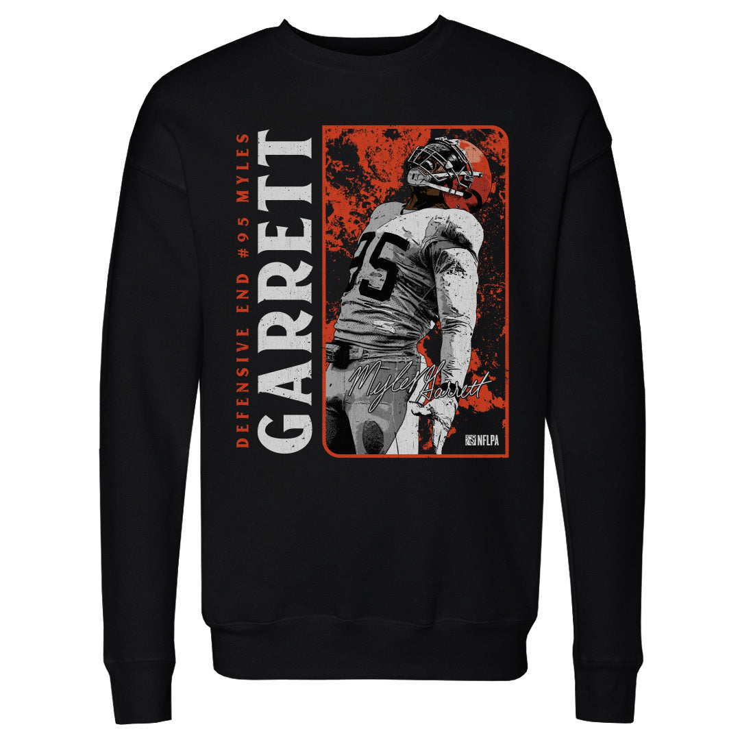 Myles Garrett Men's Crewneck Sweatshirt | 500 LEVEL