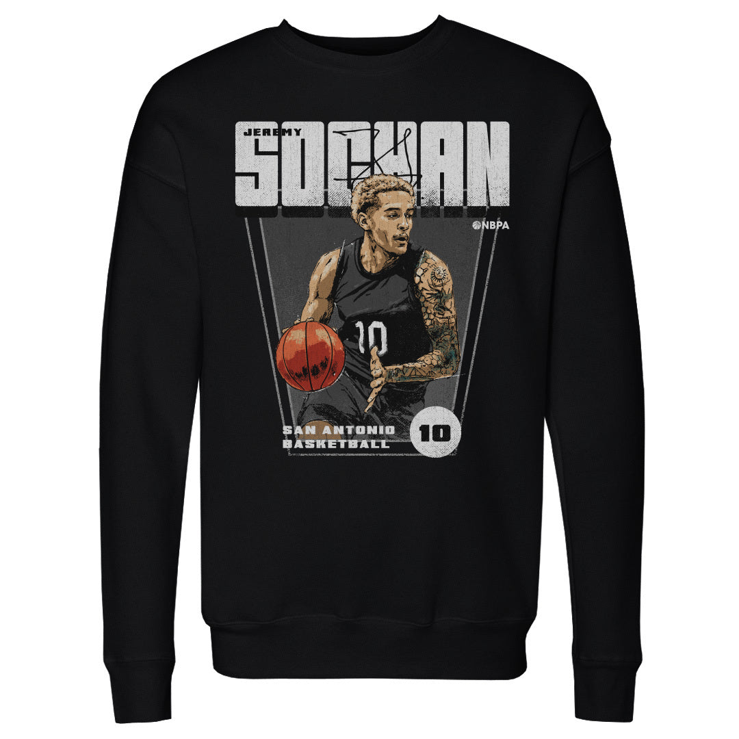 Jeremy Sochan Men's Crewneck Sweatshirt | 500 LEVEL