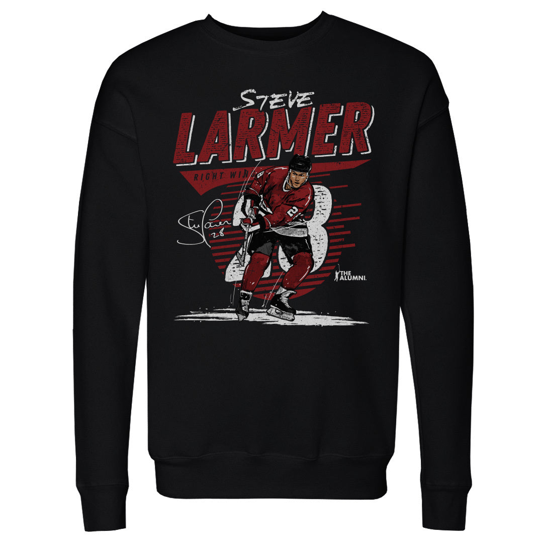 Steve Larmer Men's Crewneck Sweatshirt | 500 LEVEL