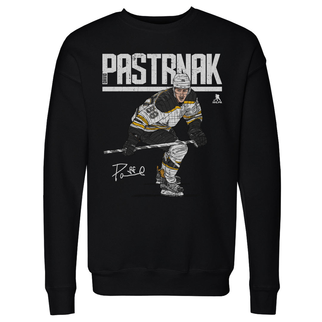 David Pastrnak Men's Crewneck Sweatshirt | 500 LEVEL
