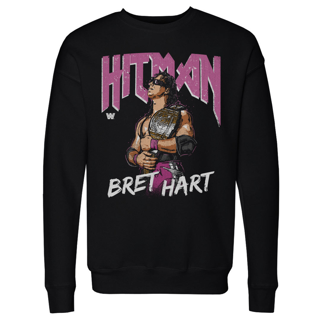 Bret Hart Men's Crewneck Sweatshirt | 500 LEVEL