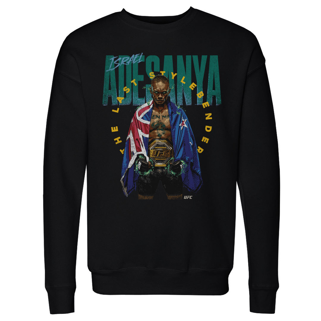 Israel Adesanya Men's Crewneck Sweatshirt | 500 LEVEL