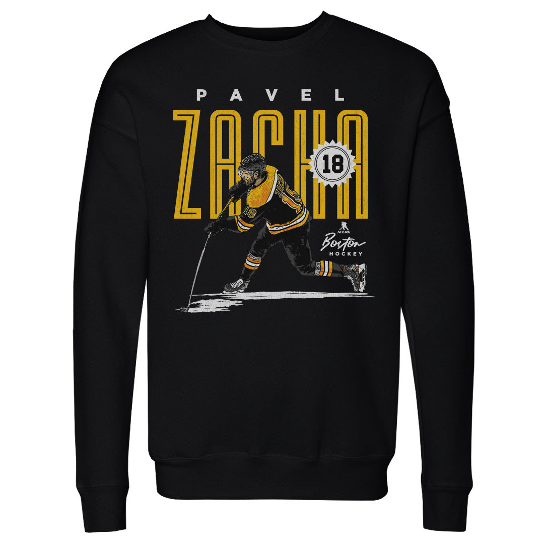 Pavel Zacha Men's Crewneck Sweatshirt | 500 LEVEL