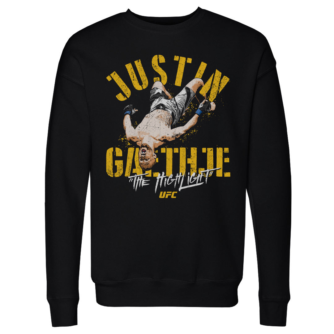 Justin Gaethje Men's Crewneck Sweatshirt | 500 LEVEL