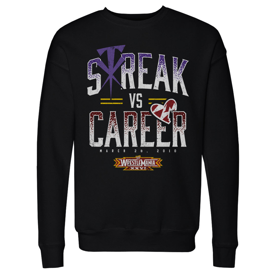 Wrestlemania Men's Crewneck Sweatshirt | 500 LEVEL