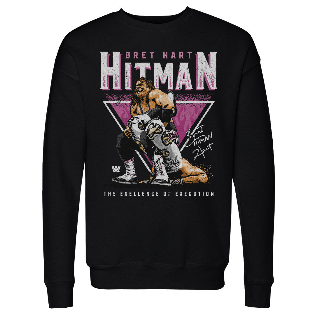Bret Hart Men's Crewneck Sweatshirt | 500 LEVEL