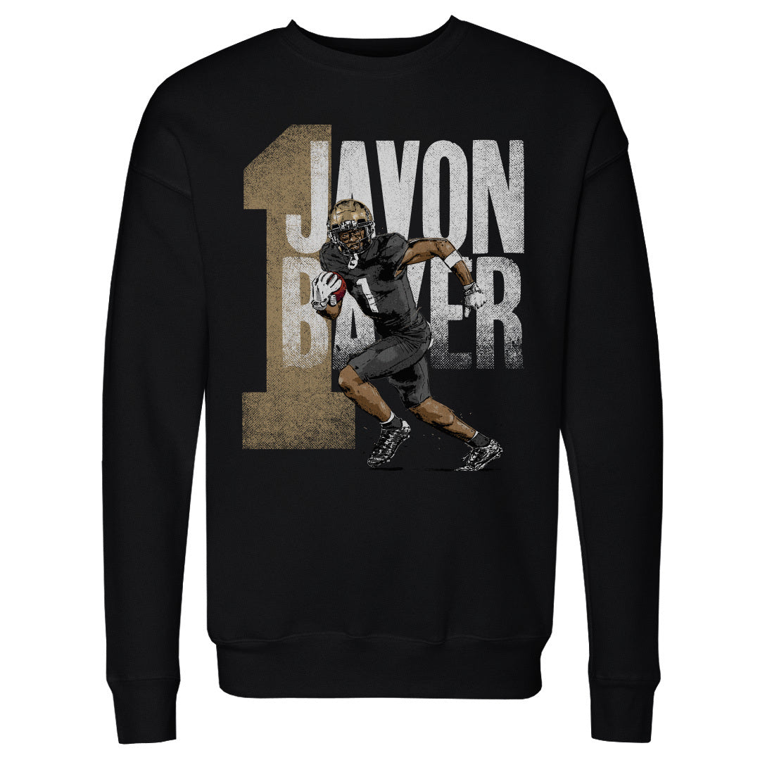 Javon Baker Men's Crewneck Sweatshirt | 500 LEVEL