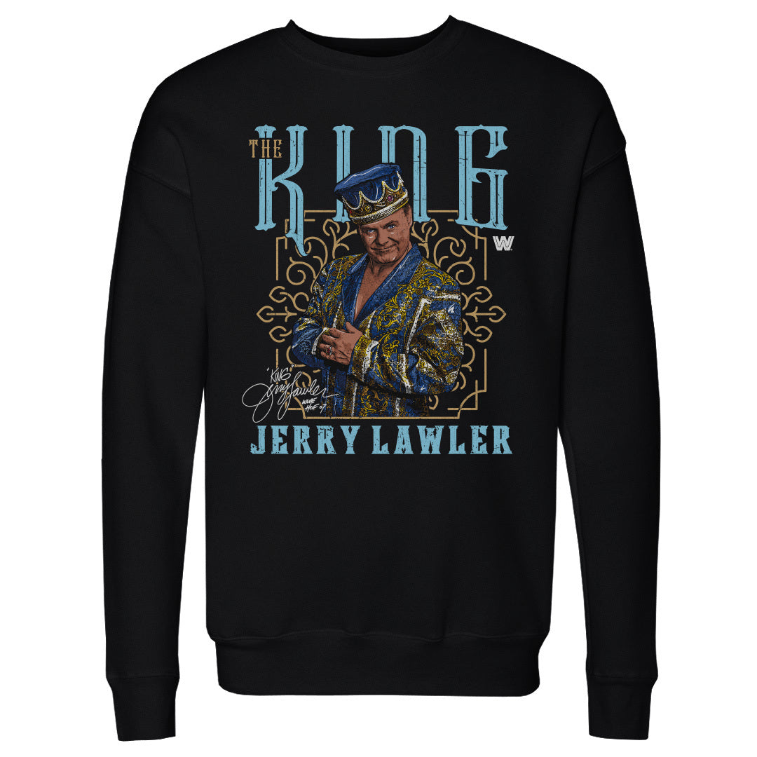 Jerry Lawler Men's Crewneck Sweatshirt | 500 LEVEL