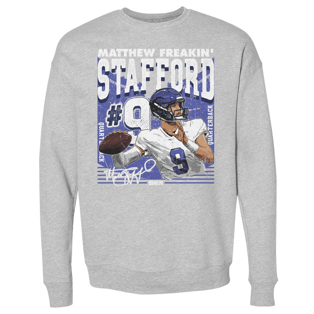 Matthew Stafford Men's Crewneck Sweatshirt | 500 LEVEL