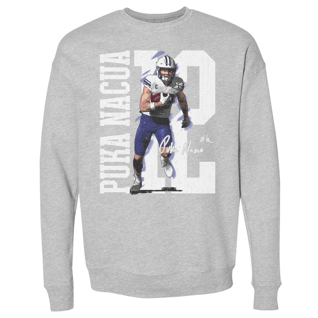 Puka Nacua Men's Crewneck Sweatshirt | 500 LEVEL