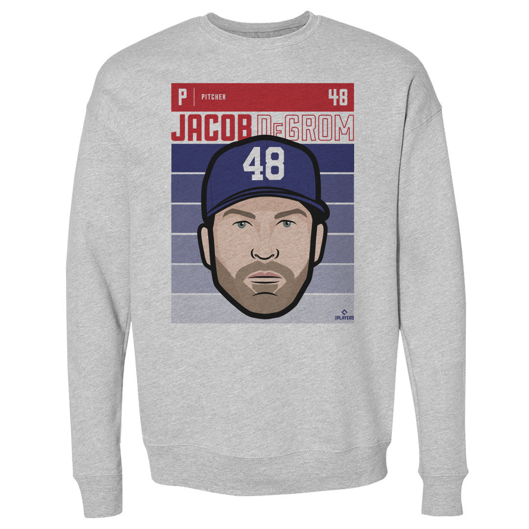Jacob deGrom Men's Crewneck Sweatshirt | 500 LEVEL
