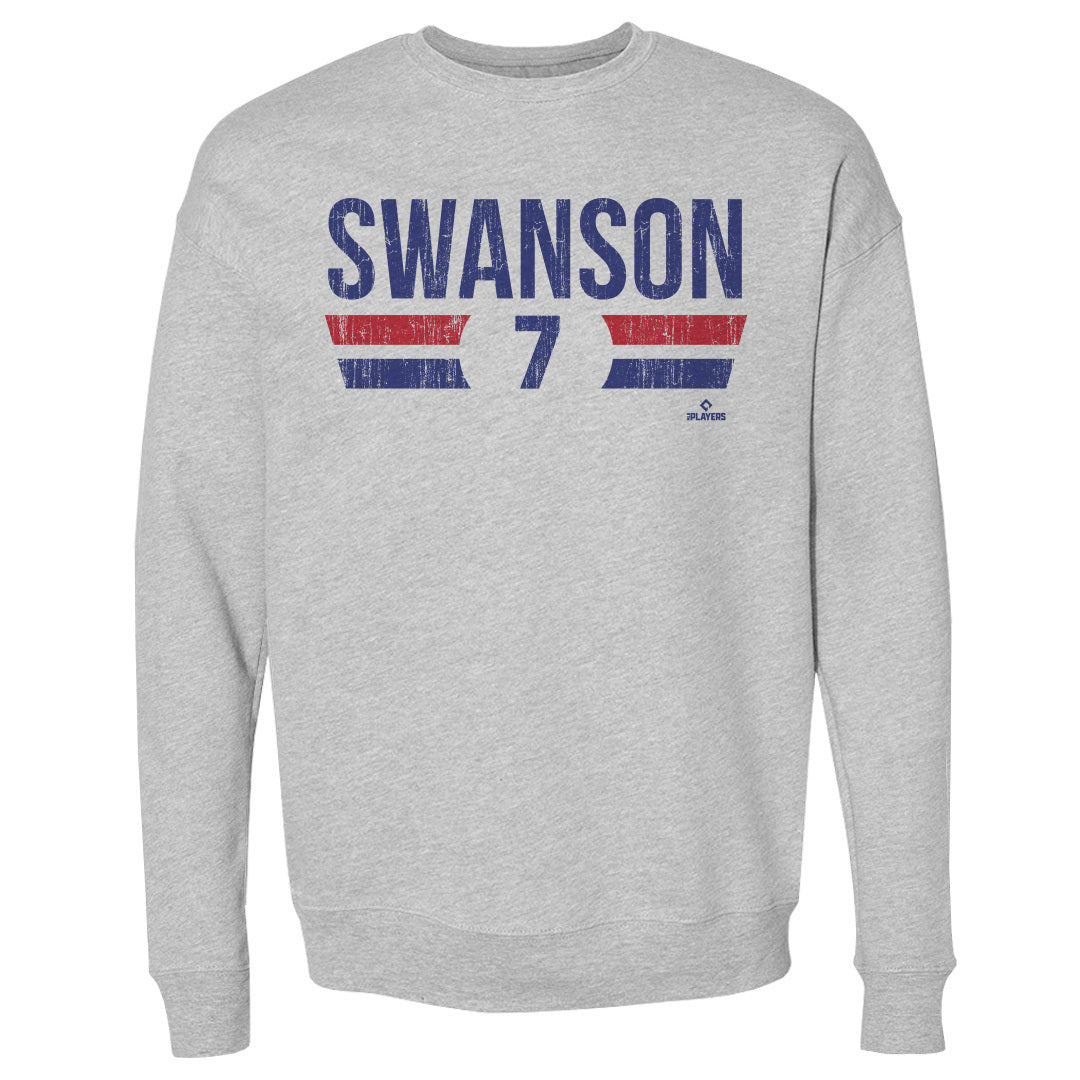 Dansby Swanson Men's Crewneck Sweatshirt | 500 LEVEL