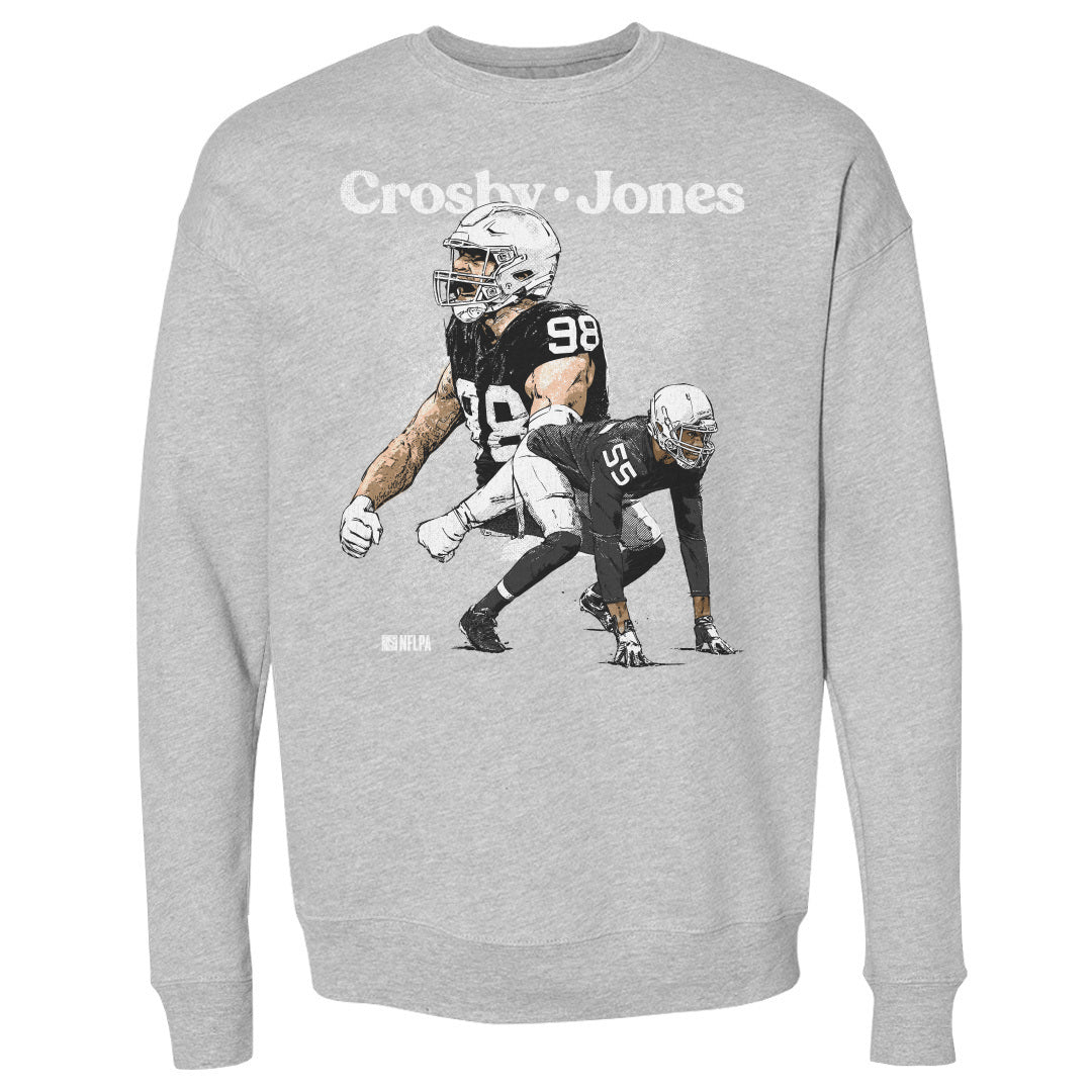 Maxx Crosby Men's Crewneck Sweatshirt | 500 LEVEL