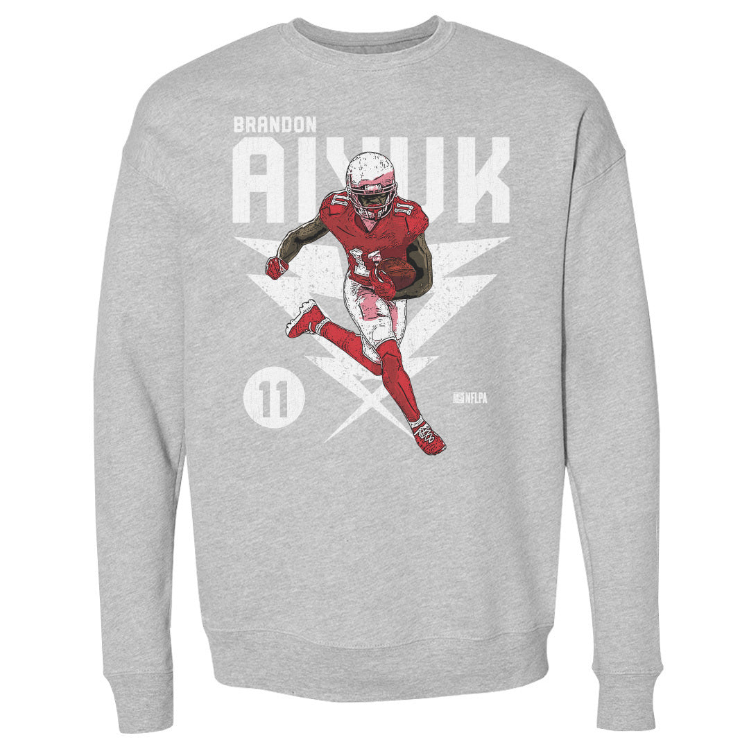 Brandon Aiyuk Men's Crewneck Sweatshirt | 500 LEVEL