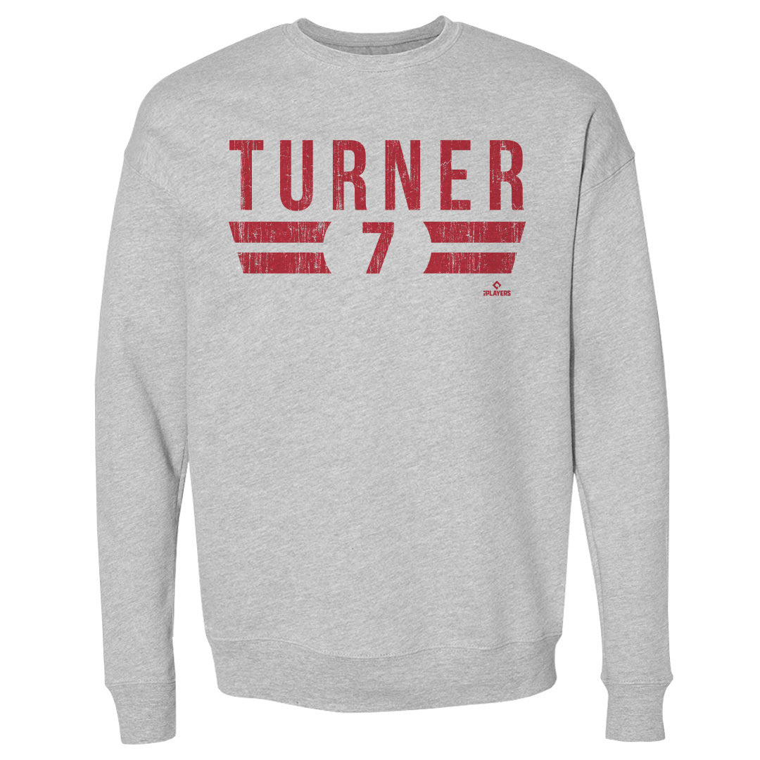 Trea Turner Men's Crewneck Sweatshirt | 500 LEVEL