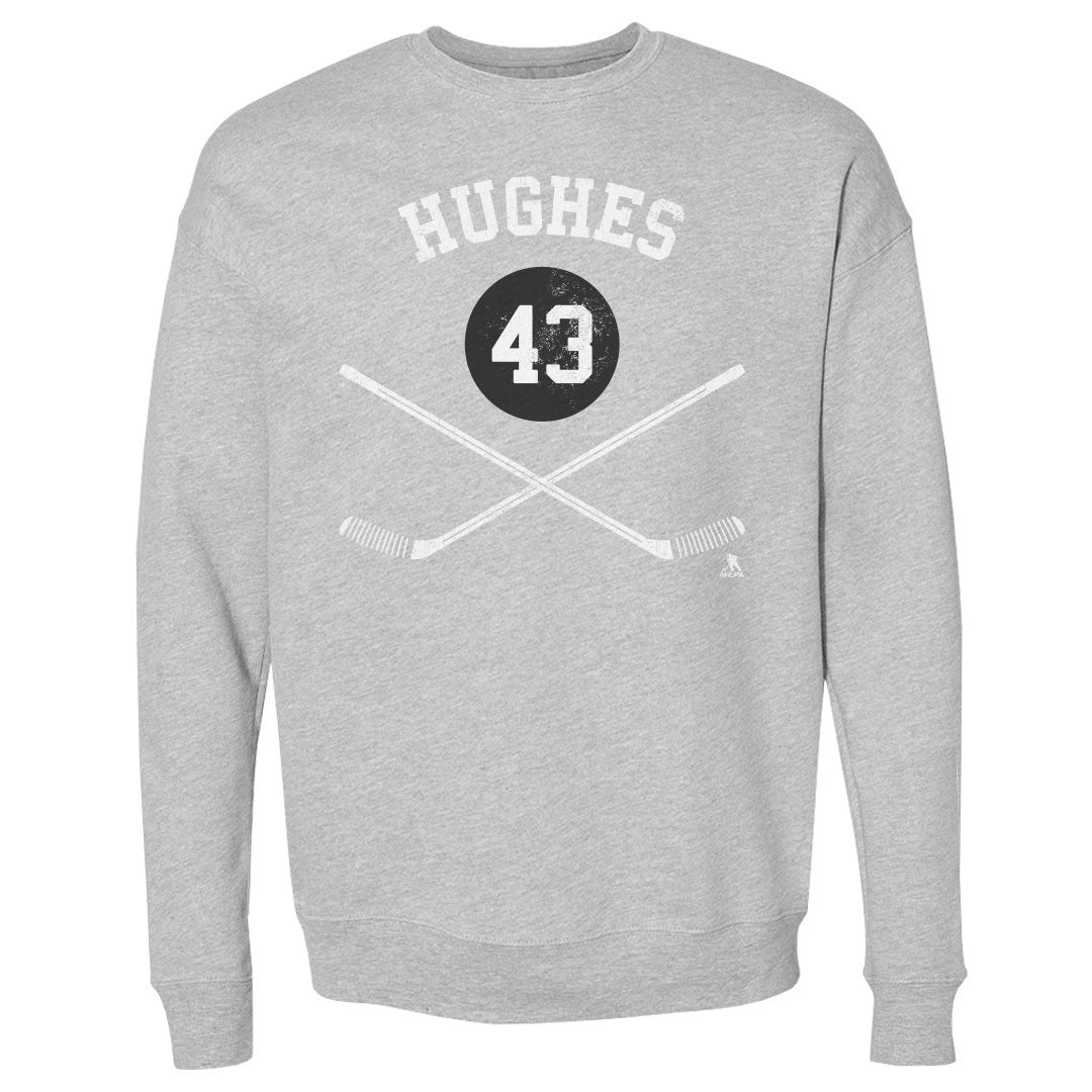 Luke Hughes Men's Crewneck Sweatshirt | 500 LEVEL