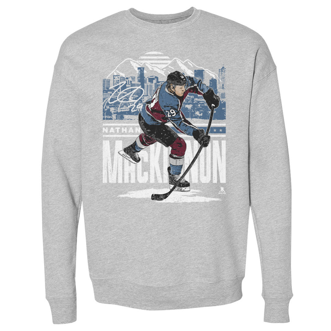 Nathan MacKinnon Men's Crewneck Sweatshirt | 500 LEVEL