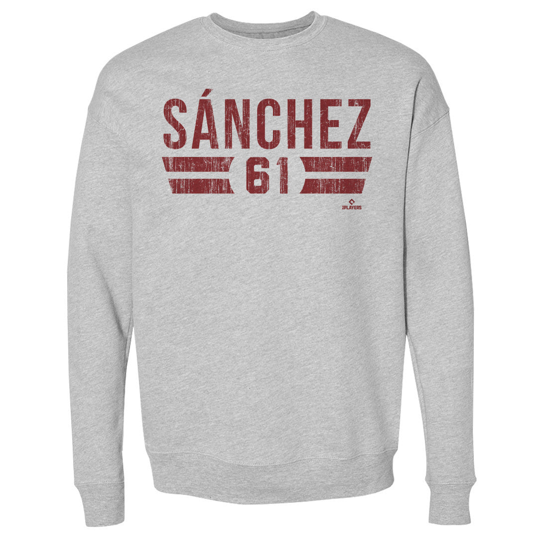 Cristopher Sanchez Men's Crewneck Sweatshirt | 500 LEVEL