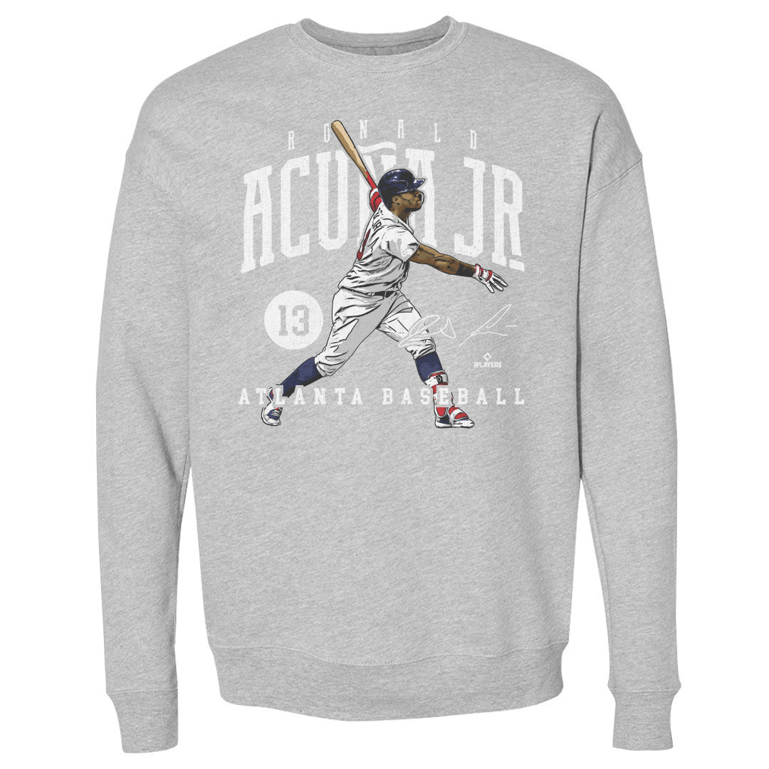 Ronald Acuna Jr. Men's Crewneck Sweatshirt | 500 LEVEL