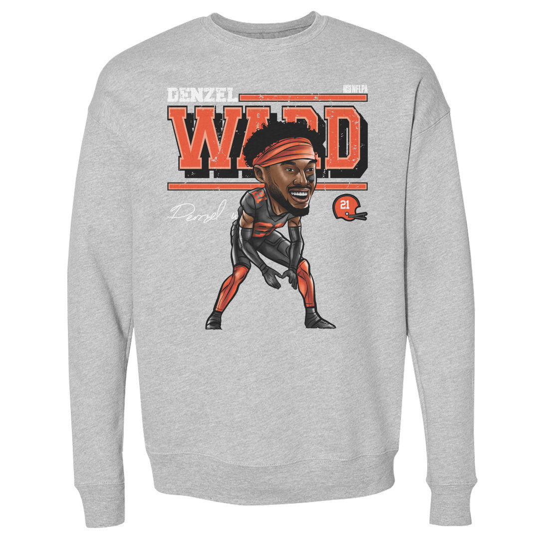 Denzel Ward Men's Crewneck Sweatshirt | 500 LEVEL