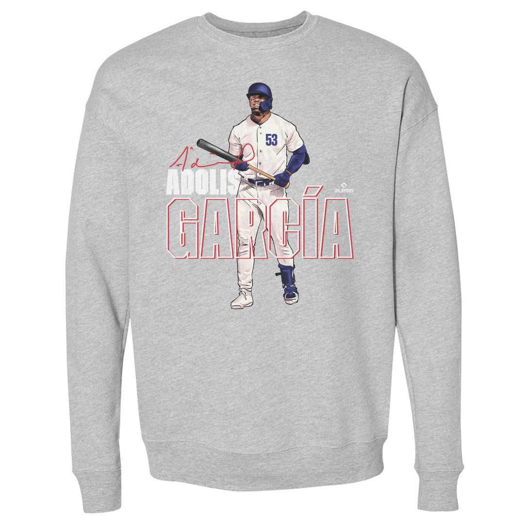 Adolis Garcia Men's Crewneck Sweatshirt | 500 LEVEL