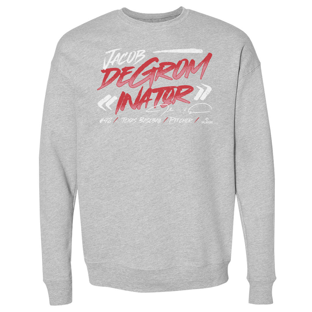 Jacob deGrom Men's Crewneck Sweatshirt | 500 LEVEL