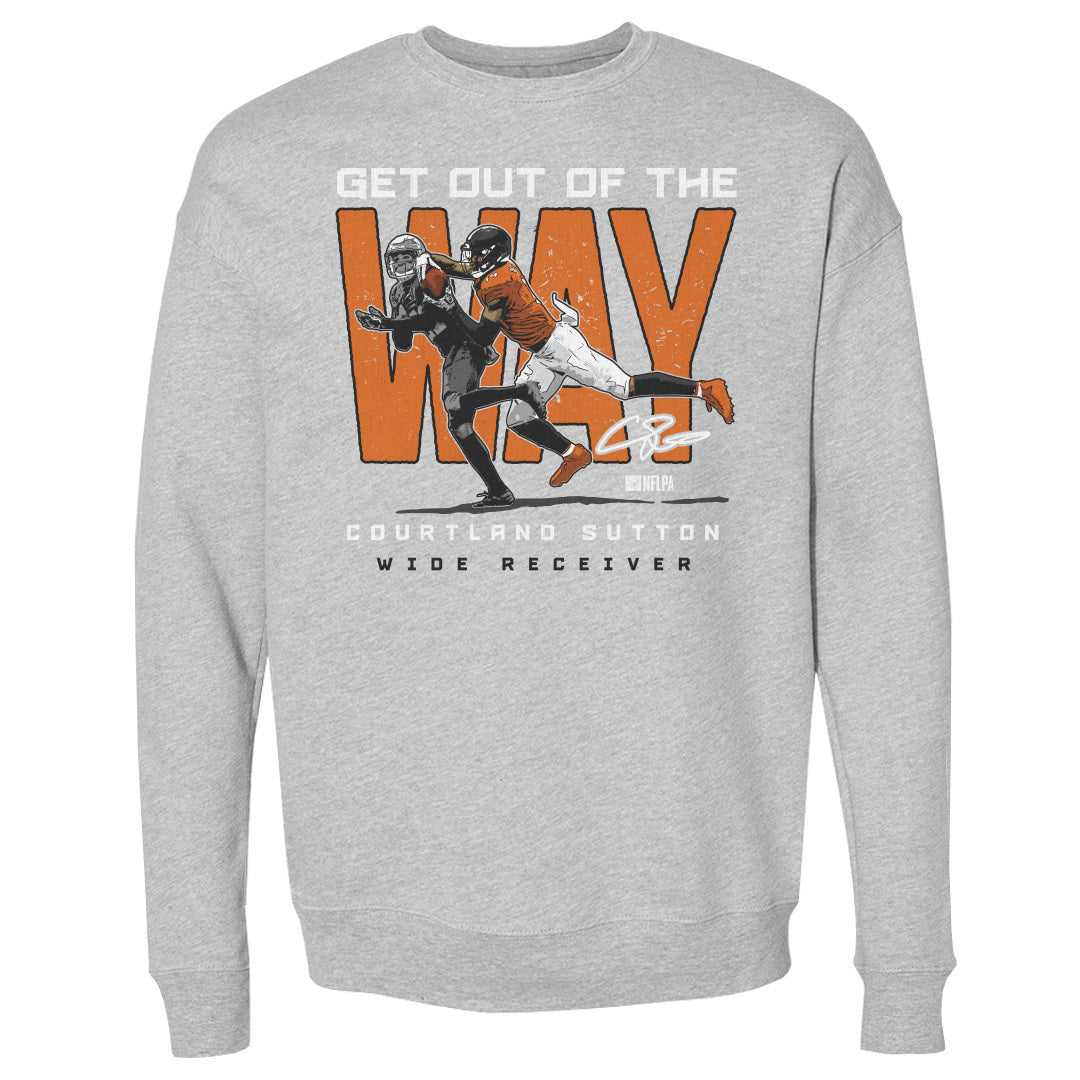 Courtland Sutton Men's Crewneck Sweatshirt | 500 LEVEL