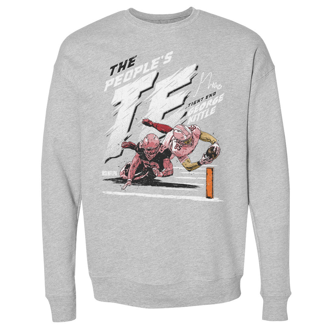 George Kittle Men's Crewneck Sweatshirt | 500 LEVEL