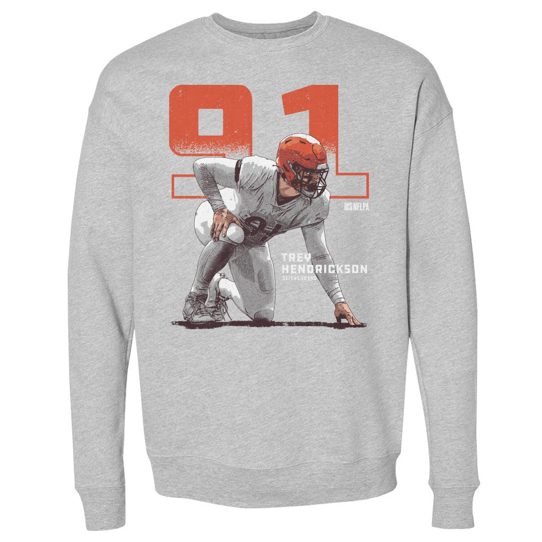 Trey Hendrickson Men's Crewneck Sweatshirt | 500 LEVEL