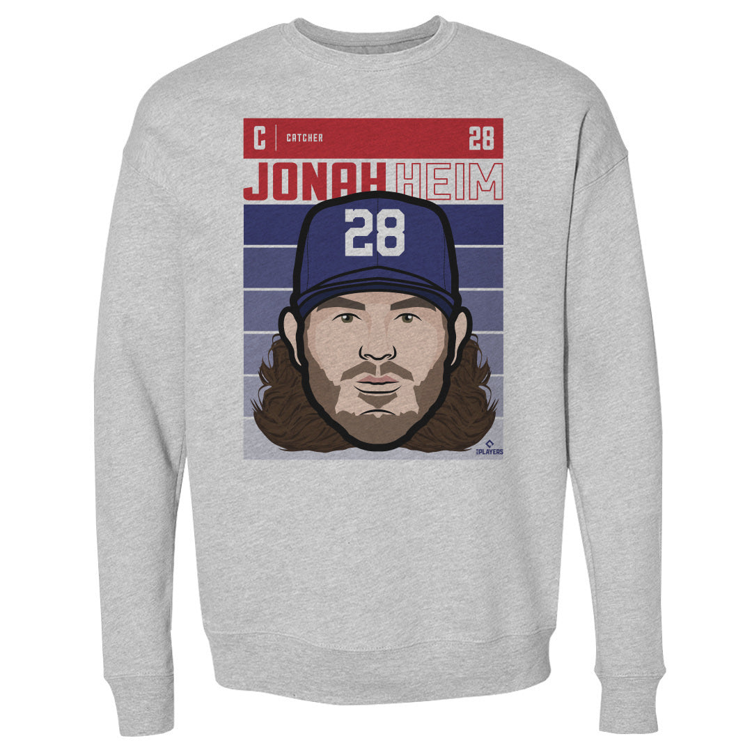 Jonah Heim Men's Crewneck Sweatshirt | 500 LEVEL