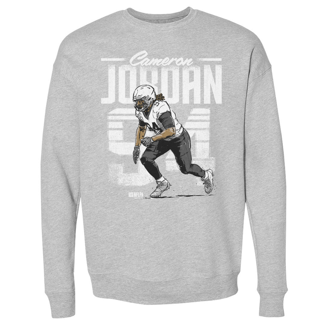 Cameron Jordan Men's Crewneck Sweatshirt | 500 LEVEL