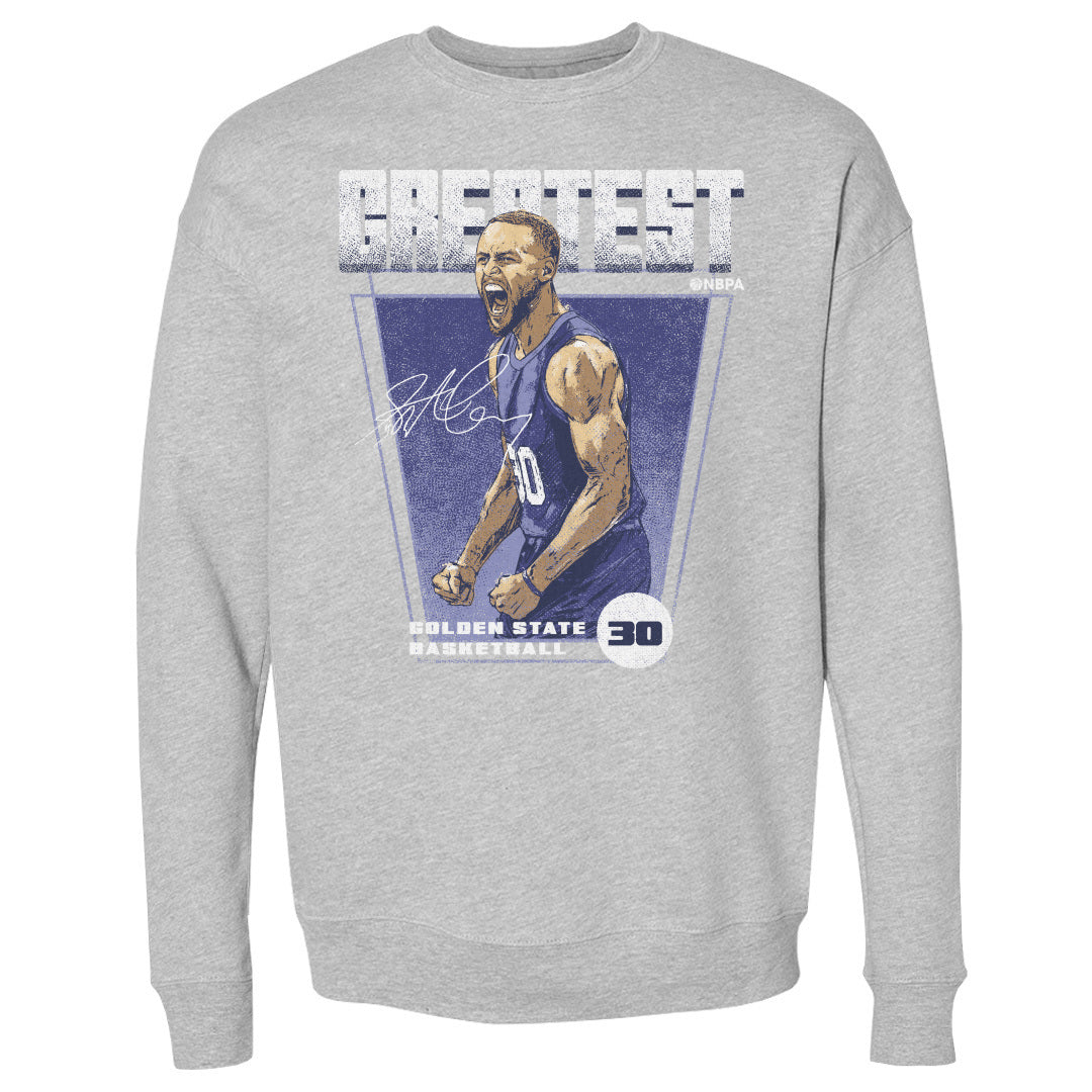 Steph Curry Men's Crewneck Sweatshirt | 500 LEVEL
