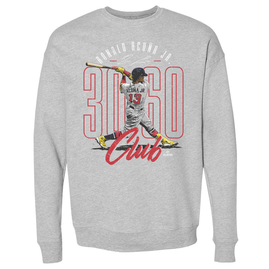 Ronald Acuna Jr. Men's Crewneck Sweatshirt | 500 LEVEL
