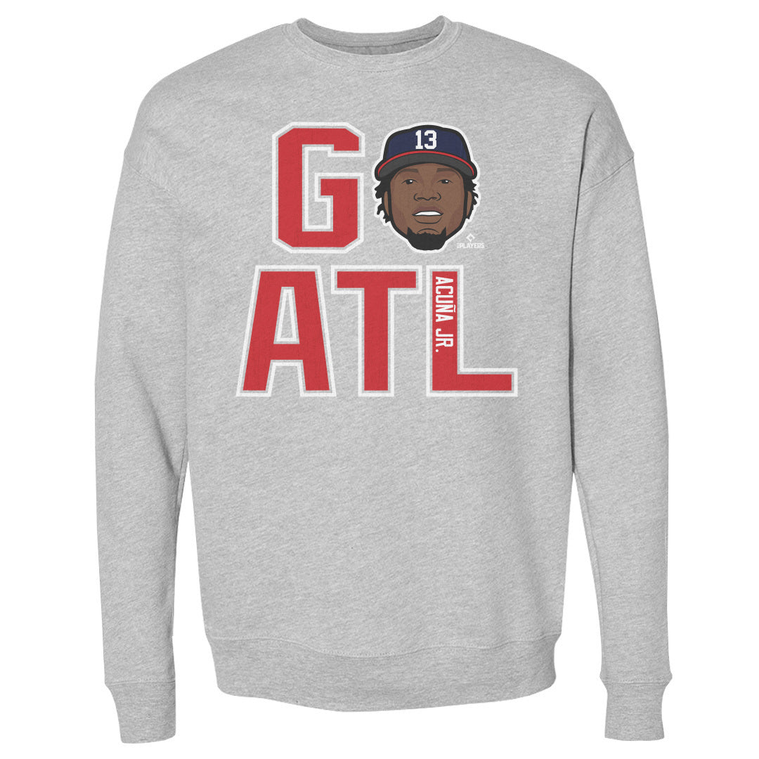 Ronald Acuna Jr. Men's Crewneck Sweatshirt | 500 LEVEL