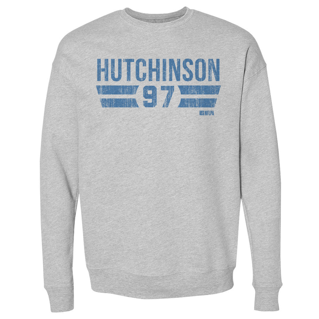 Aidan Hutchinson Men's Crewneck Sweatshirt | 500 LEVEL