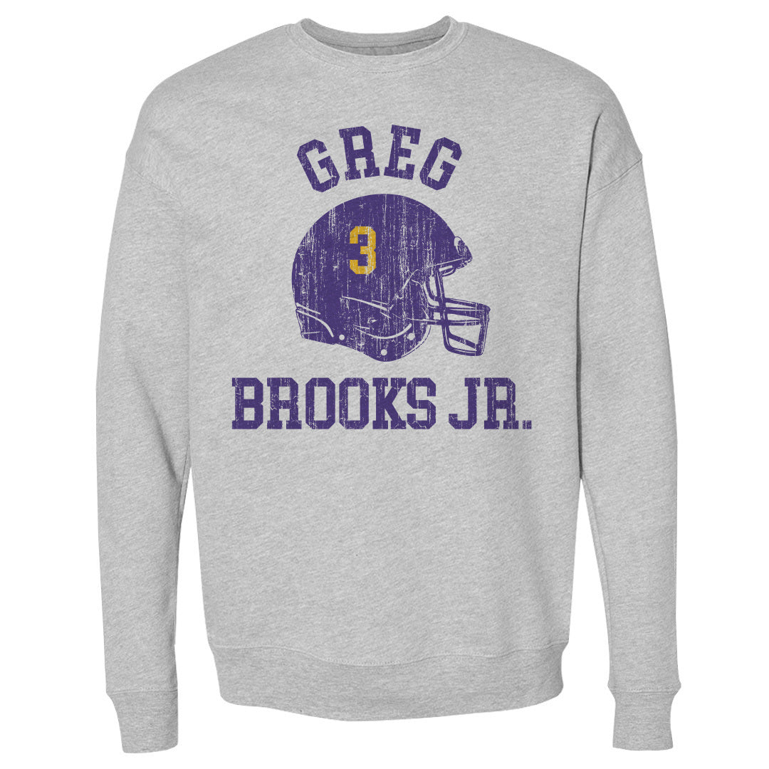 Greg Brooks Jr. Men's Crewneck Sweatshirt | 500 LEVEL