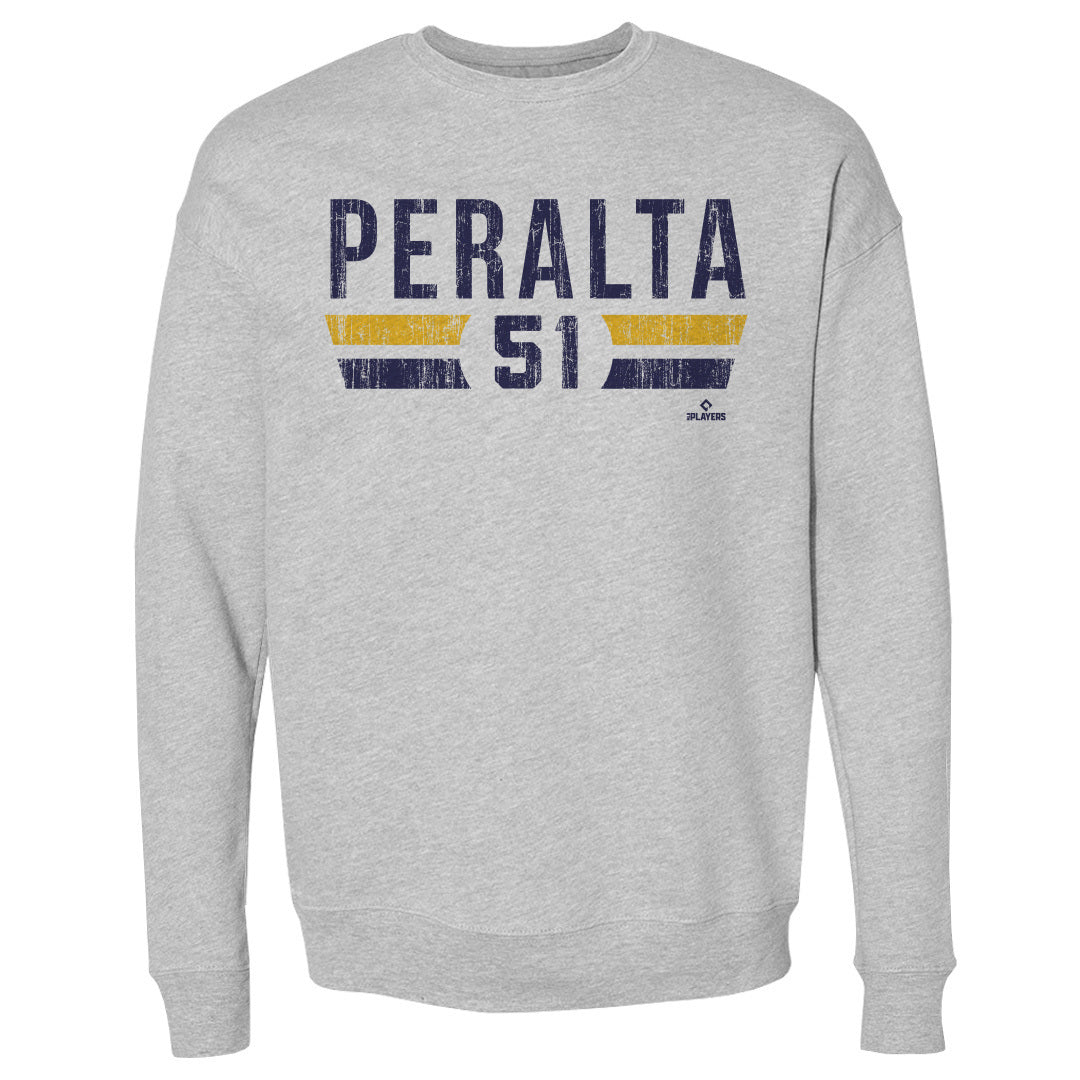 Freddy Peralta Men's Crewneck Sweatshirt | 500 LEVEL