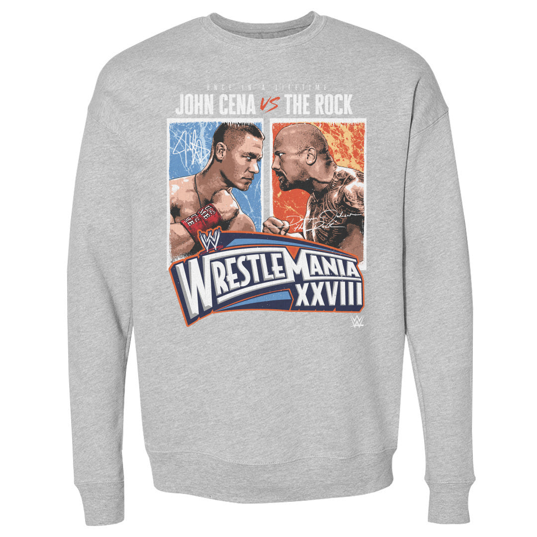 WrestleMania Men's Crewneck Sweatshirt | 500 LEVEL