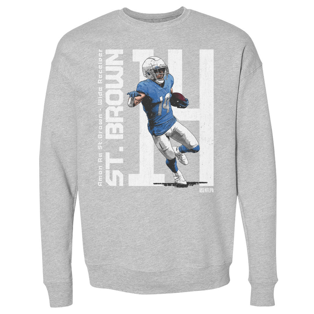 Amon-Ra St. Brown Men's Crewneck Sweatshirt | 500 LEVEL