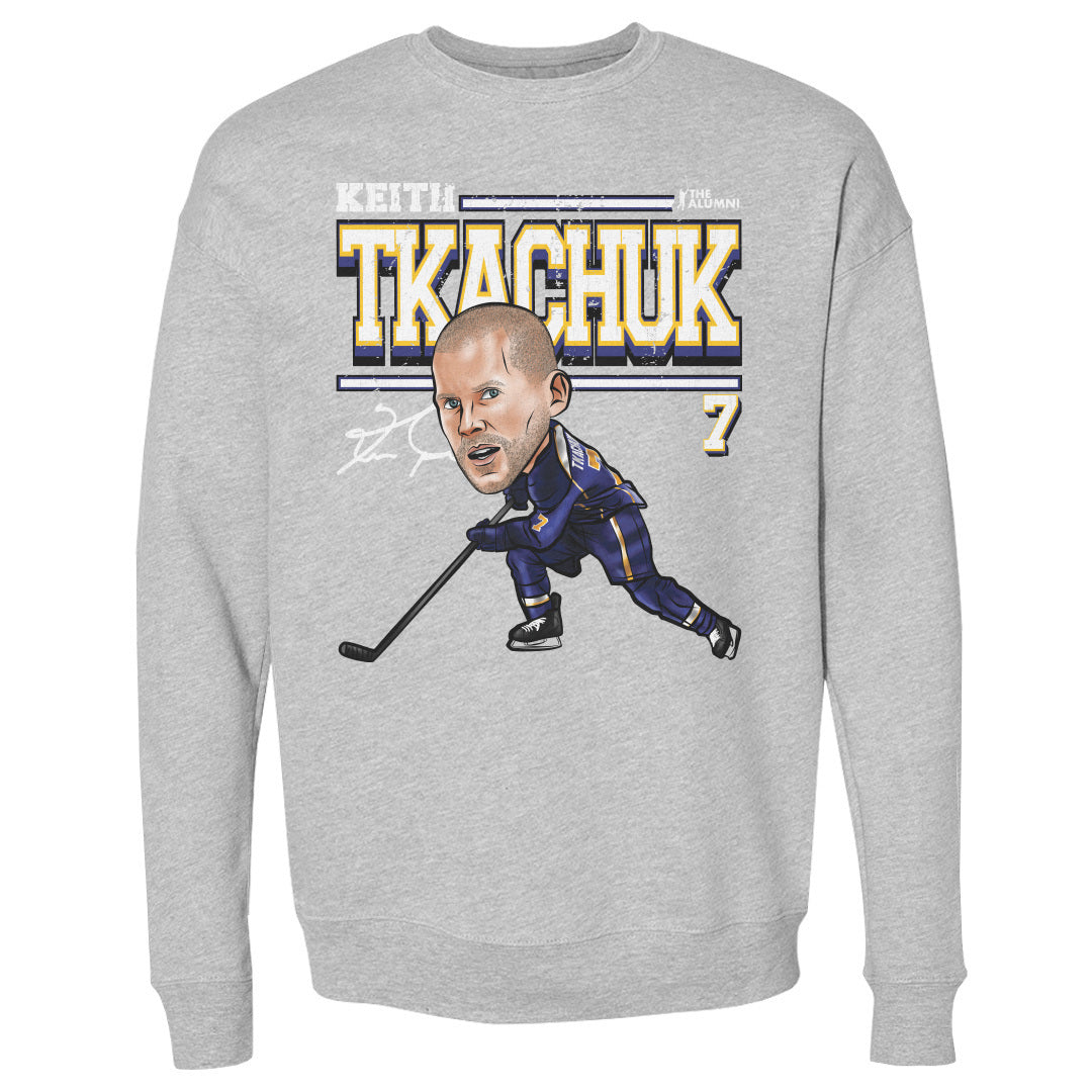 Keith Tkachuk Men's Crewneck Sweatshirt | 500 LEVEL