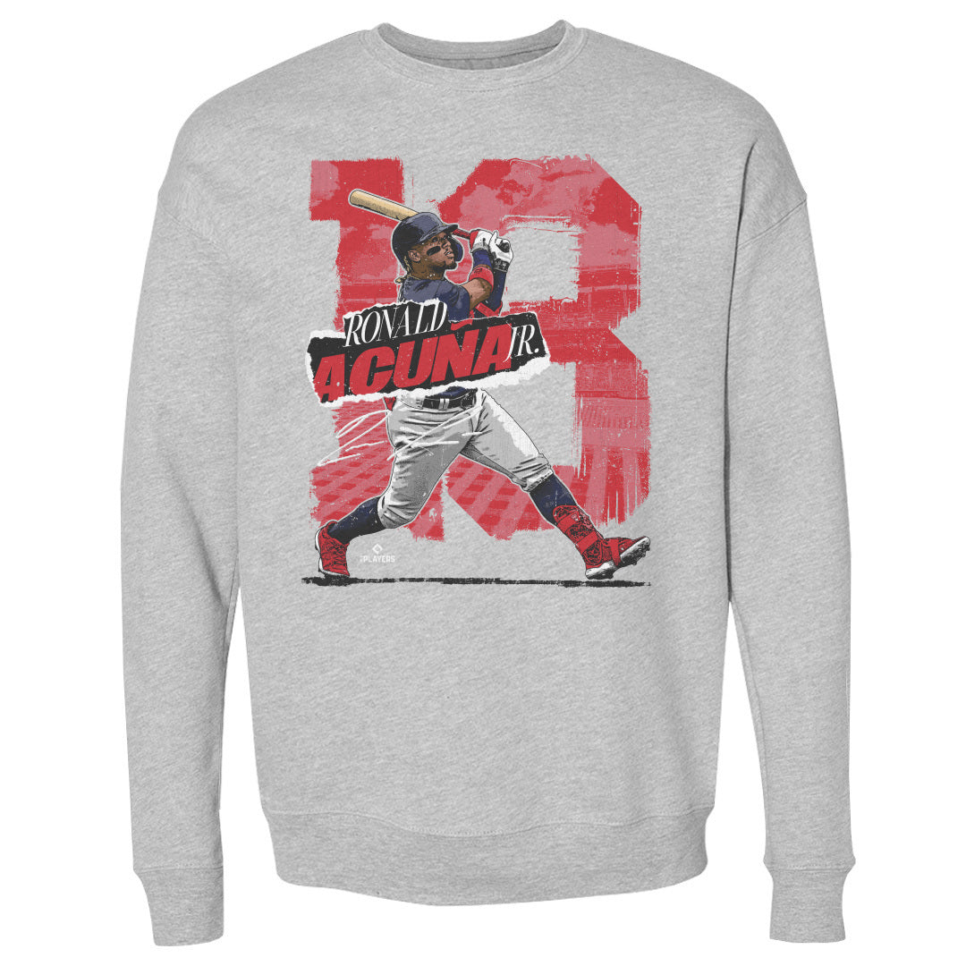 Ronald Acuna Jr. Men's Crewneck Sweatshirt | 500 LEVEL